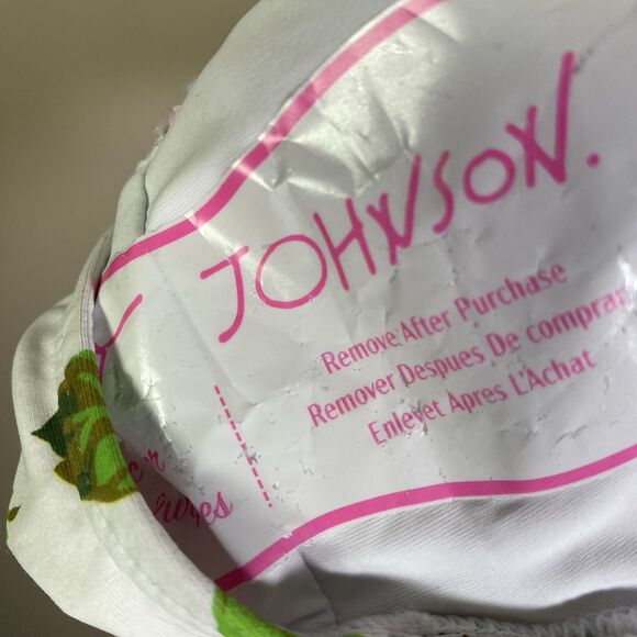 Betsey Johnson Swimsuit Womens Large Pink Floral Smocked Underwire Love Always - Picture 10 of 13